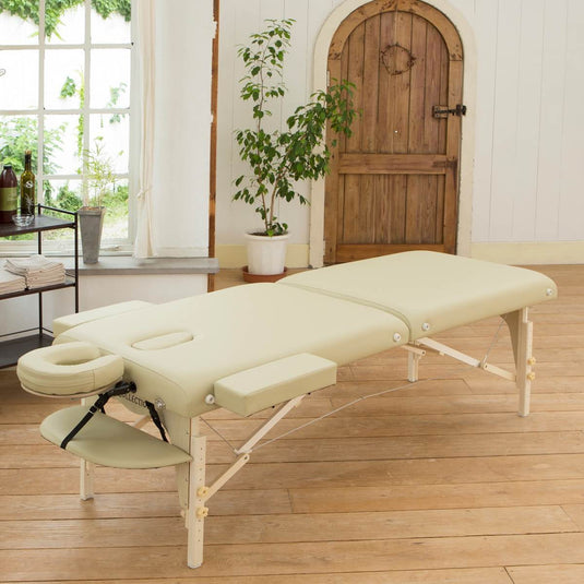 Deluxe Low Resilience Wooden Folding Bed 006SDX (2 color options)