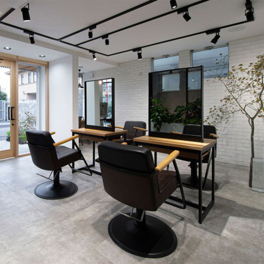 Natural Wood Made Double-Sided Dresser M104 Natural