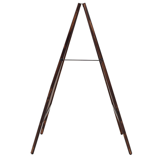 A-Frame Double-Sided Signboard – Wood Style (Large / Magnetic / Marker Type)