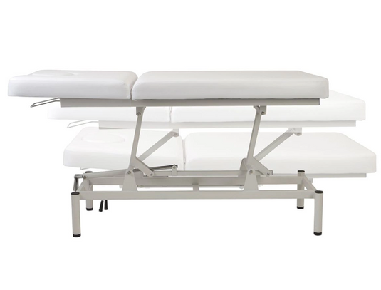Manual Elevating Reclining Bed DX (Omega Style) with Face Mat) (Completely Assembled) (2 color options)