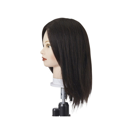 Mannequin Practice Head BG121 (Voluminous 100% Human Hair)