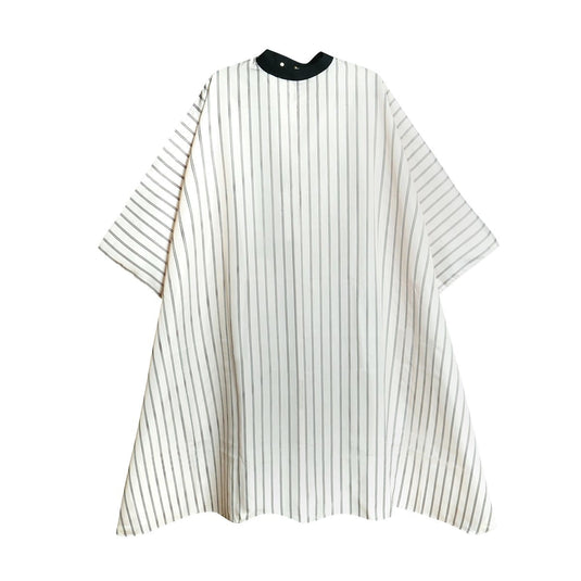 GRIMSTEADS Sleeveless Cutting Cape – Vintage Stripes