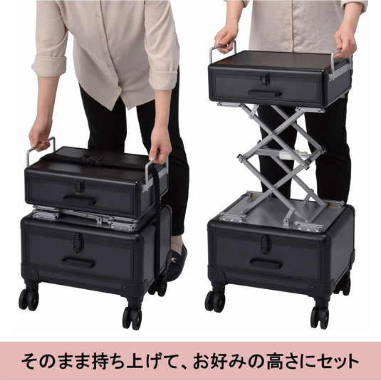 C-800 Lifting Box Storage Wagon - Made in Japan, Fully Assembled