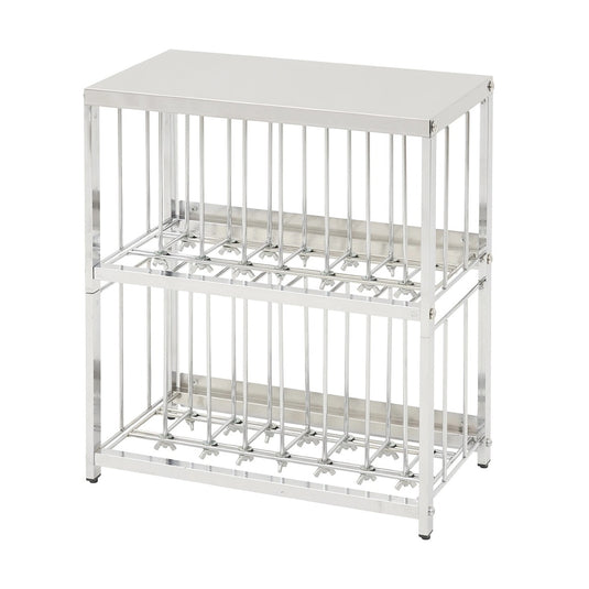 Multi Hair Color Cellar (Made in Japan) Adjustable Width Storage Rack