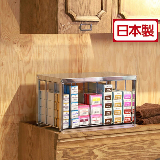Multi Hair Color Cellar (Made in Japan) Adjustable Width Storage Rack