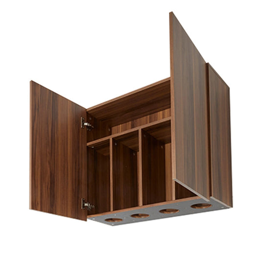Woodgrain Back Shampoo Cabinet W810 (Upper Unit)
