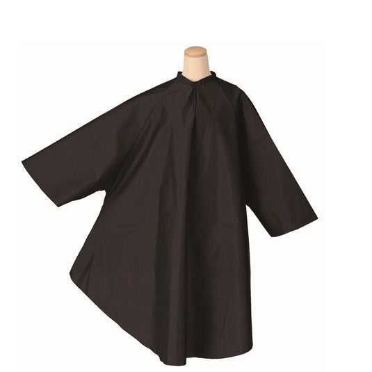 WAKO 3121 Hair Dye Cape with Sleeves – Black