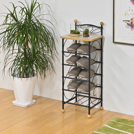 Shelf-Style Slipper Rack