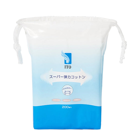 ITO Super Elastic Cotton – Approx. 125 × 110 mm (200 sheets)