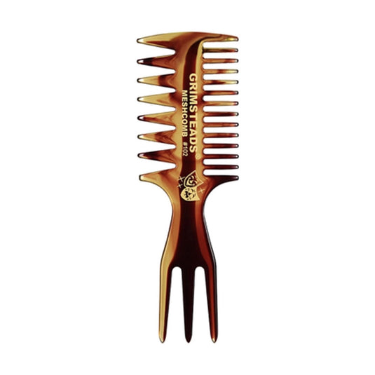 3-Way Mesh Comb (#102) - 15.5 cm / 5 cm