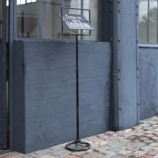 Spinner Sign Stand (G965-1245BK)