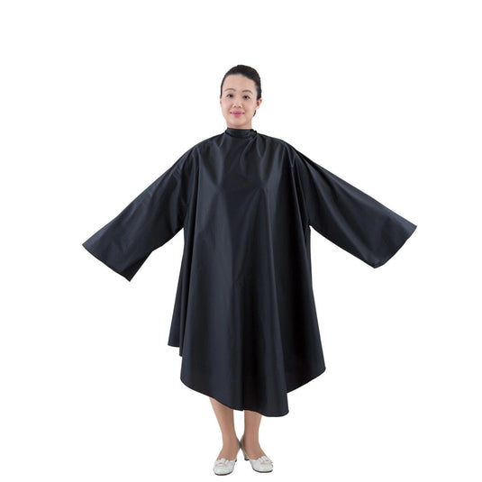 MEIHO Hair Dye Cape with Sleeves No.5008 – Black (Made in Japan)