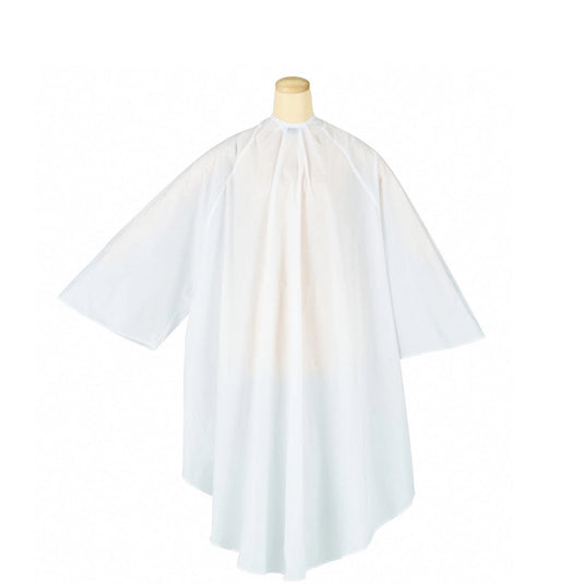 ELCO 9704 NL Cutting Cape with Sleeves – White