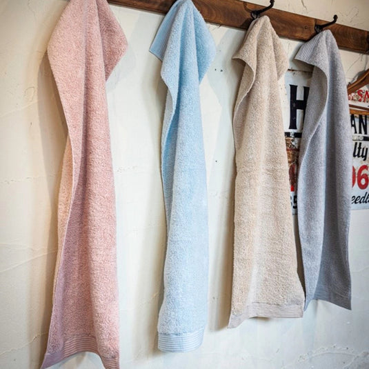 Sustainable Towel (32×90cm) – Japan Atopic Dermatitis Association Recommended Product – Available in 4 Colors