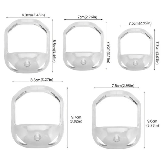 WaxWax Beard-Shaping Template – 5 Sizes