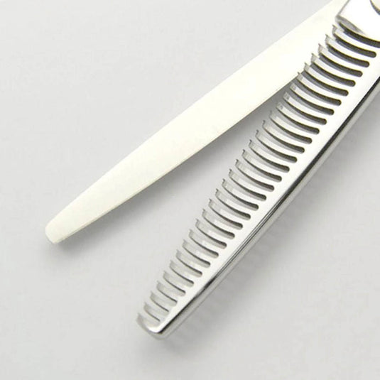 DEEDS GDZV630CT Cobalt Thinning Scissors 30 Teeth, 2-Step Blade (6.0 inch / Approx. 25% Thinning Rate)