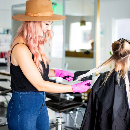 Board & Paddle Set (Black & Pink) – Set of 2