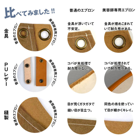 DEEDS Apron with Scissor Holder