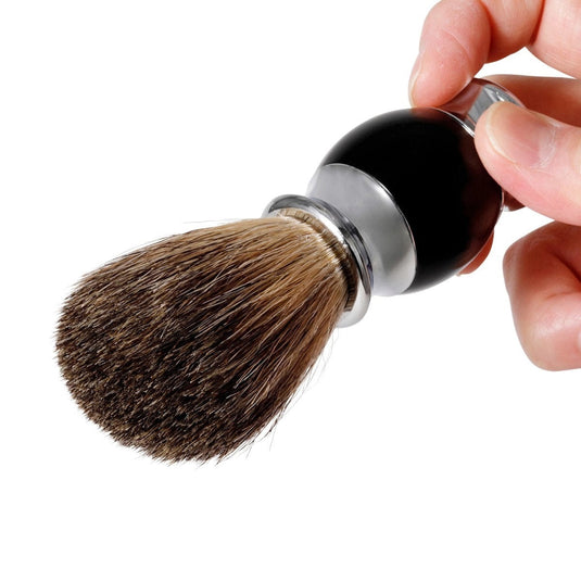 Pro Shaving Brush BG01(Premium 100% Natural Hair: Badger / Horse / Goat)
