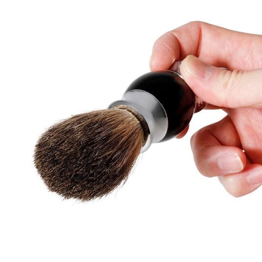 Pro Shaving Brush BG01(Premium 100% Natural Hair: Badger / Horse / Goat)