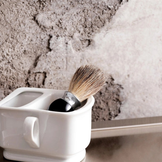 Pro Shaving Brush BG01(Premium 100% Natural Hair: Badger / Horse / Goat)