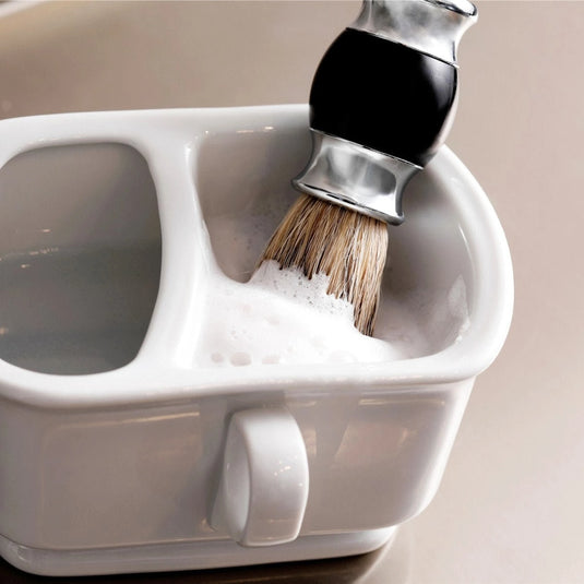 Pro Shaving Brush BG01(Premium 100% Natural Hair: Badger / Horse / Goat)