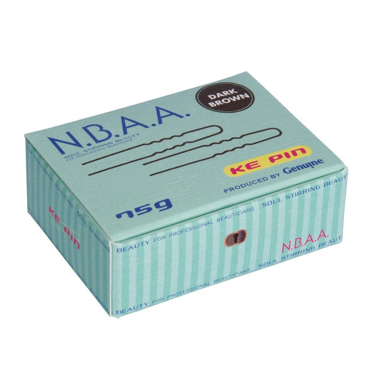 N.B.A.A. Hair Pins Dark Brown 75 g (NB-P08)