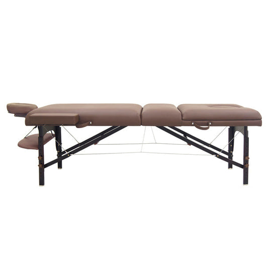 Deluxe Low Resilience Wooden Folding Reclining Bed 009SDX PLUS (2 color options)