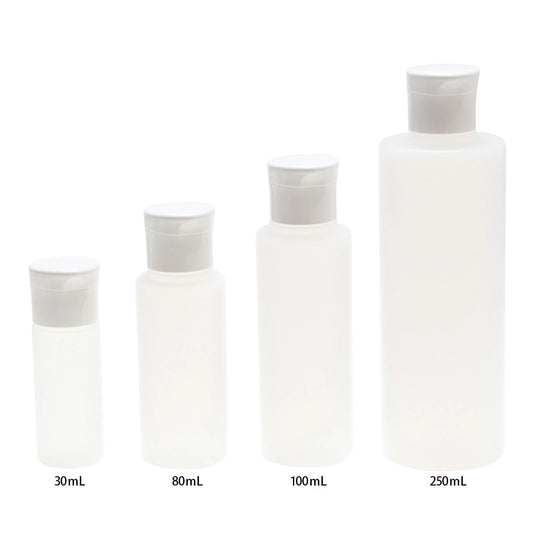 Polyethylene Bottle with One-Touch Cap (4 Sizes Available)