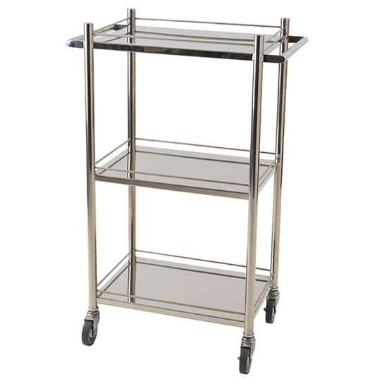 Stainless Steel Cart Type-T (Made in Japan, pre-assembled)