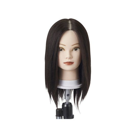 Mannequin Practice Head BG121 (Voluminous 100% Human Hair)