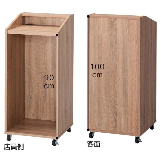 乡村木质多用途柜台