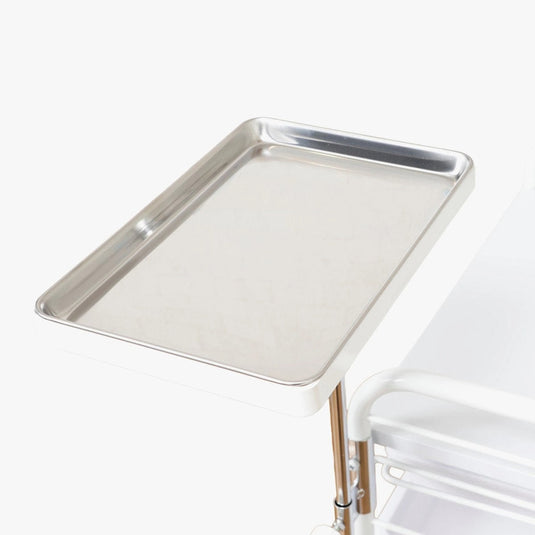 Stainless Steel Arm Tray for Trolleys - Made in Japan