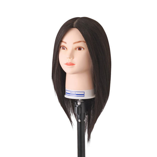 Mannequin Practice Head BG311R Black (100% Human Hair)
