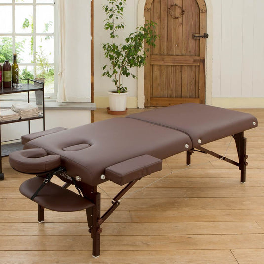 Deluxe Wooden Folding Bed 006WDX (2 color options)