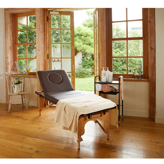 Lightweight Wooden Folding Bed EB-05DX (2 color options)