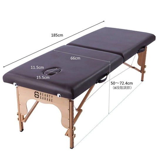 Lightweight Wooden Folding Bed EB-03 (2 color options)