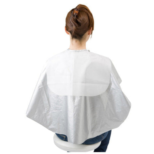 Shampoo Cape (Waterproof & Silver-Coated) - Silver