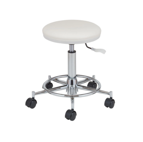 Low-resilience stool with ring (made in Japan) (3 color choices)