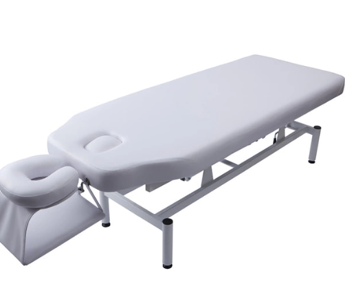 Manual Lift Massage Bed DX (With Face Mat and Armrest) (Completely Assembled) (2 color options)
