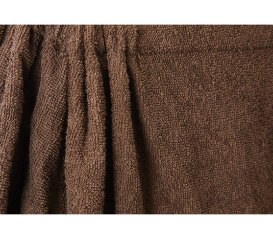 Luxury Pile Facial Gown (rubber closure type) (2 color choices)