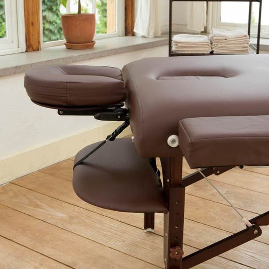 Deluxe Low Resilience Wooden Folding Bed 006SDX (2 color options)