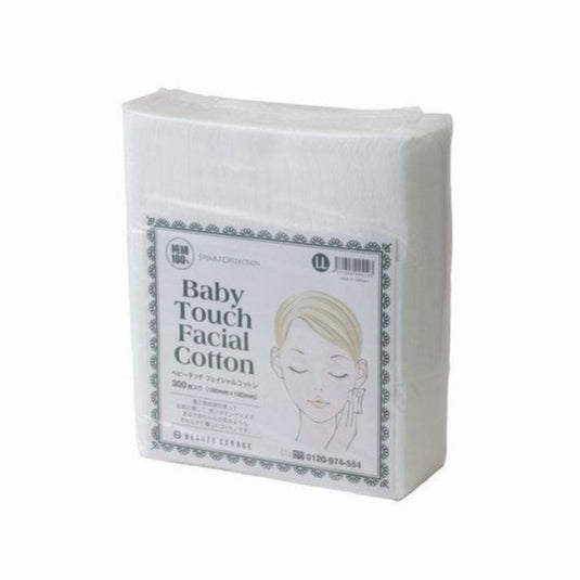 Baby Touch Facial Cotton Pads LL Size (100 x 100MM) 300pcs