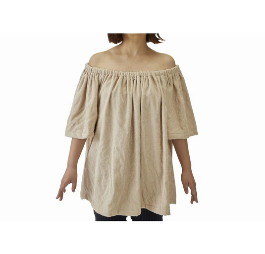 Luxury Pile Facial Gown (rubber closure type) (2 color choices)