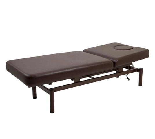 Manual Elevating Reclining Bed DX (Omega Style) with Face Mat) (Completely Assembled) (2 color options)