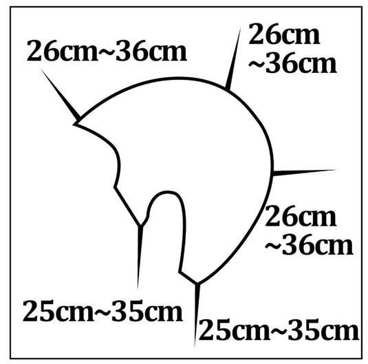 Mannequin Practice Head Gray 60 (100% Human Hair)
