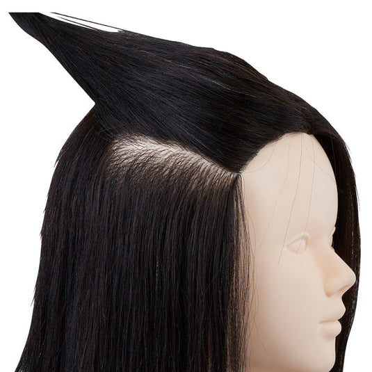 Mannequin Practice Head BG211 (100% Human Hair, No Make Up)