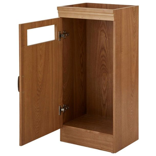 Shabby Chic Wooden Backwash Cabinet RENE-B (Upper + Lower Set) - Light Brown