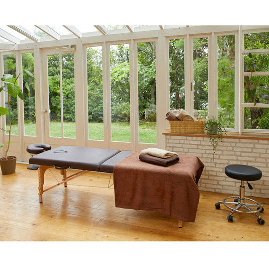 Lightweight Wooden Folding Bed EB-03DX (2 color options)