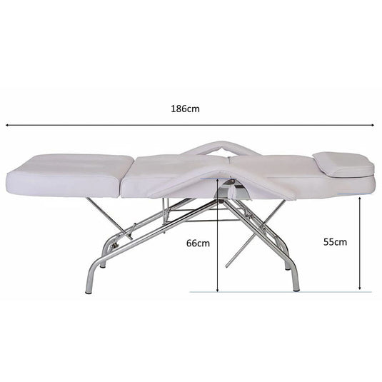 Memory Foam Bed F-201S White (2 options)